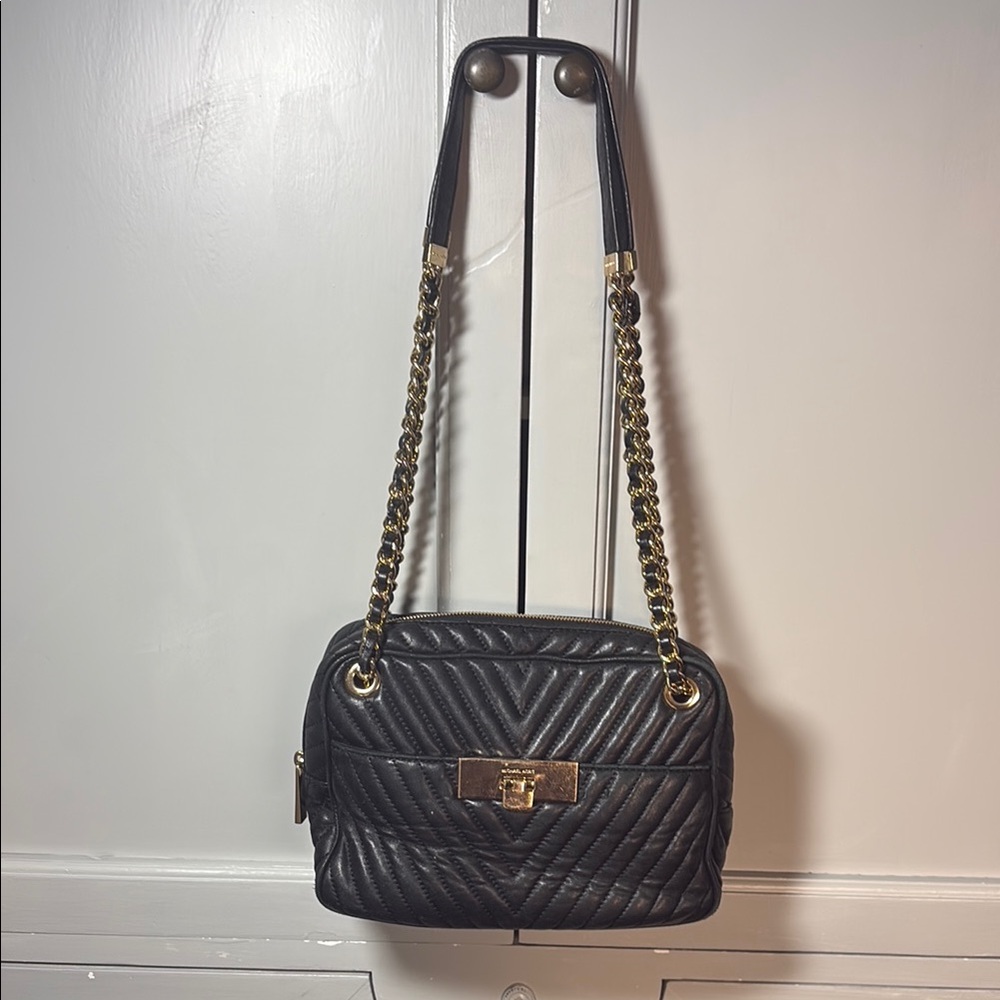Leather Quilted Bag by MICHAEL KORS